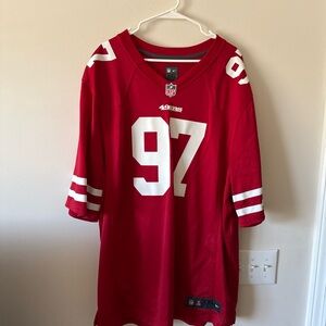 NFL Red and White Men's Jersey